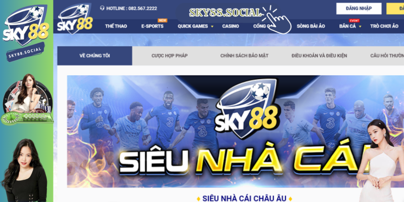 Link vào sky88 giả mạo